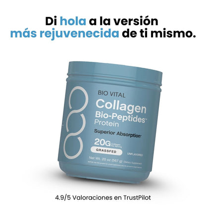 Bio Vital® Colágeno y Proteína de Alta Pureza Anti Edad